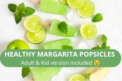 Healthy Margarita Popsicles - the easiest recipe