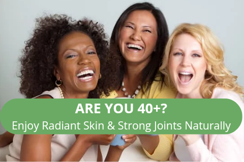 Achieve Radiant Skin and Strong Joints Over 40: Collagen, Vitamin C, and Hyaluronic Acid Benefits