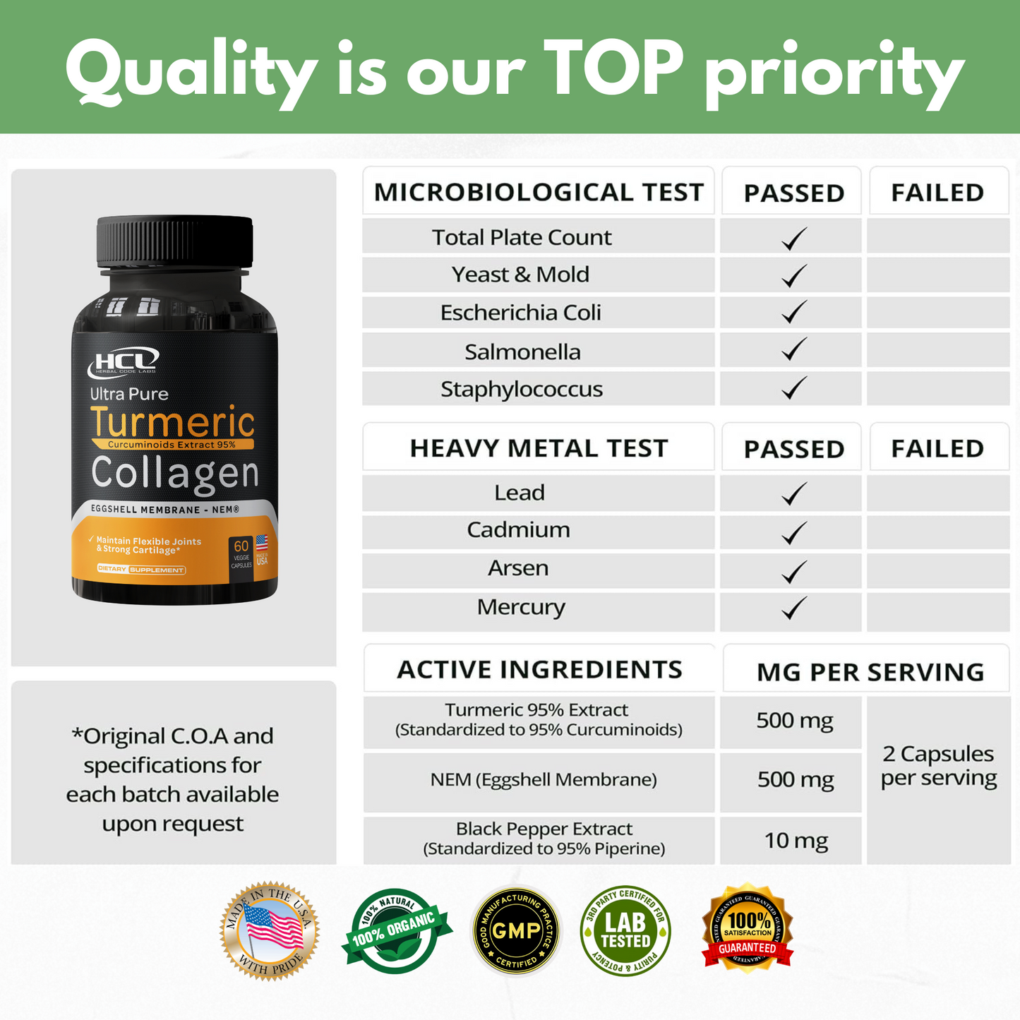 Collagen NEM® & Turmeric Extract