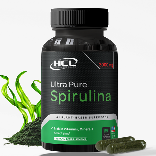 Spirulina Capsules Organic