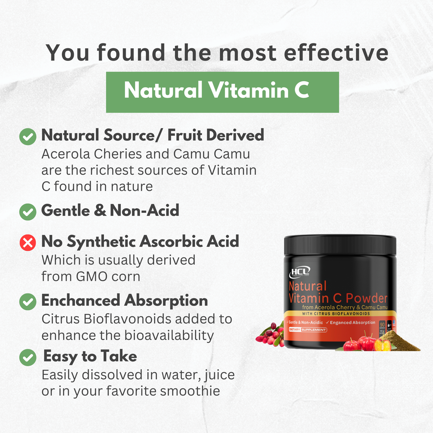 Organic Vitamin C Powder