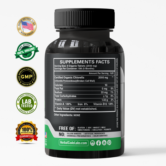 Chlorella Capsules Organic