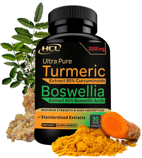 Turmeric Boswellia Extract – Herbal Code Labs Nutrition